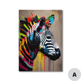 Canvas - Magic Zebra